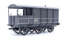 UNKNOWN/PECO 'O' GAUGE KIT BUILT GW GREY 24T BRAKE VAN 56964 WAGON