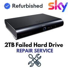 REPAIR SERVICE Sky HD + Box Slimline Plus DRX895 2TB ( HARD DRIVE FAILED )
