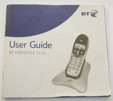 BT Freestyle 7110 Phone User