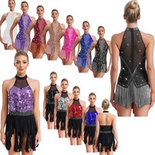 UK Womens Rhinestone Latin