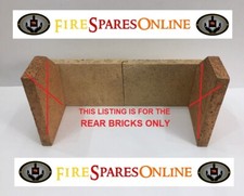 Genuine Clay Rear Fire Bricks