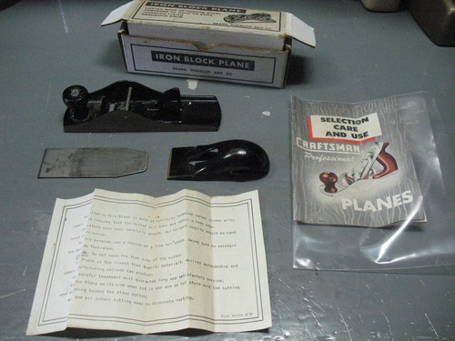 Sears iron block plane no - ,