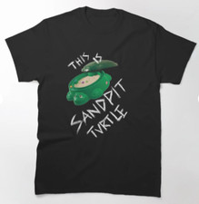 This Is Sandpit Turtle - bmth meme - white on black Classic