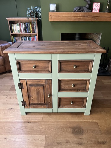 Upcycled solid wood sideboard - solid,
