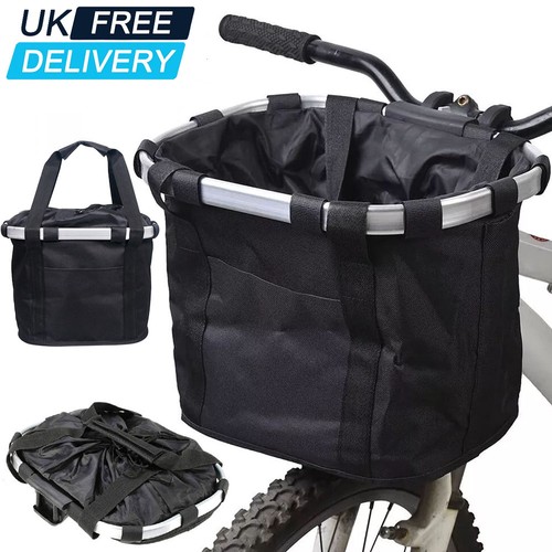 Bicycle front basket foldable - basket,