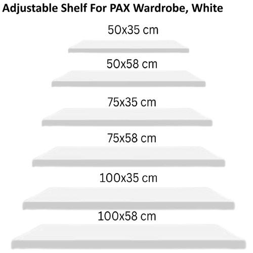 Ikea pax wardrobe - wardrobe, white