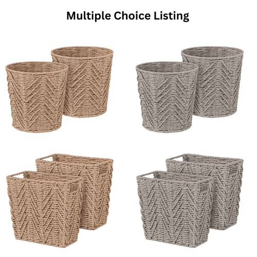 Set waste paper rope - set, 2