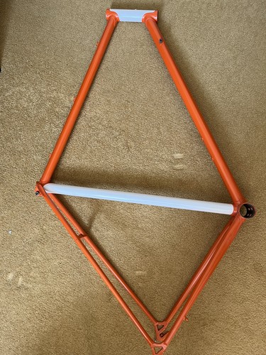Steel road bike frame - bike, 58cm