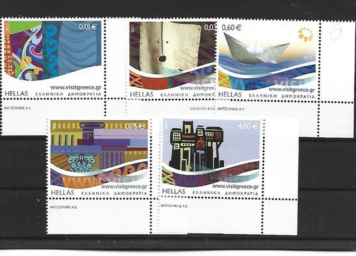 Greece mnh euro - set,
