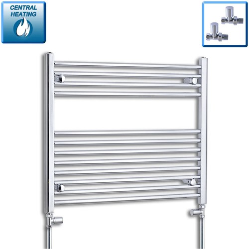 Chrome heated towel - towel, rail