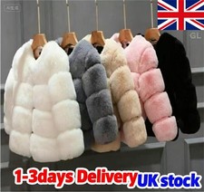 Kids Girls Baby Faux Rabbit