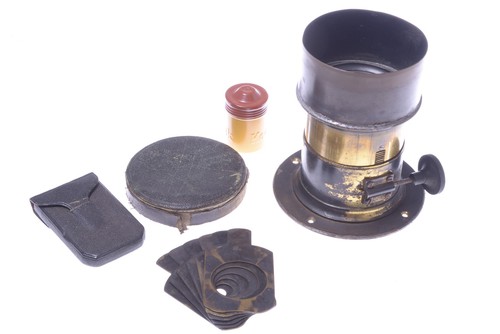 Meagher petzval brass lens - ✅,