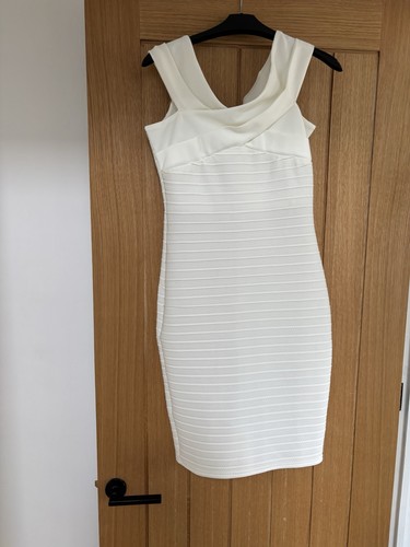 Lipsy white dress size - white,