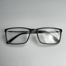 Specsavers Eyeglasses Glasses Frame Square Grey Full Rim Desmond 56-17-145