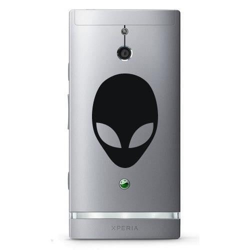 Alien head bumper phone laptop - alien, bumper/phone/laptop