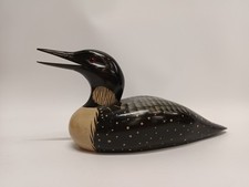 David R Jackson Black Wooden Bird 33cm Wide 
