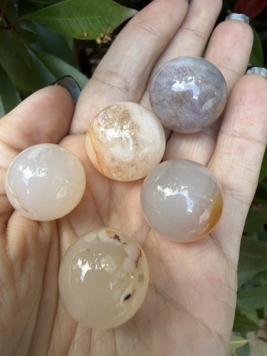 Flower agate marbles - flower,