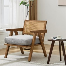 Rattan accent chair - rattan,