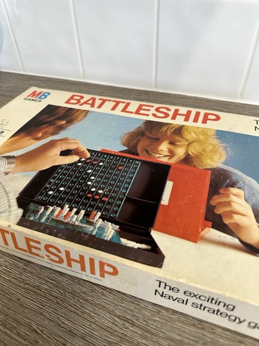 Vintage battleship board - vintage,