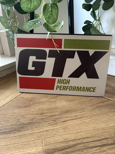Castrol gtx steel sign 8 - sign, x