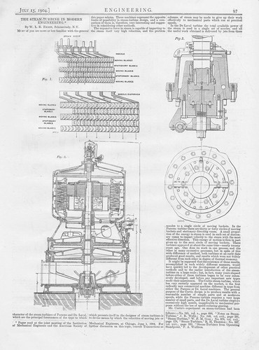 The steam turbine modern - the,