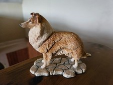 border fine arts dog lassie  collie signed  ayres