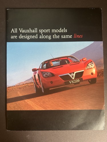 Vauxhall sports models - models, vx220