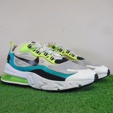 Nike Trainers Size 10 Men's Air Max 270 React Oracle Aqua Ghost Running Shoes