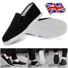 NEW Mens Black Kung Fu Shoes