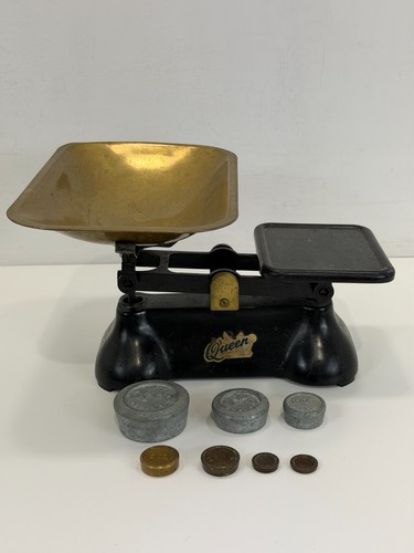 Vintage weylux kitchen scales - vintage,