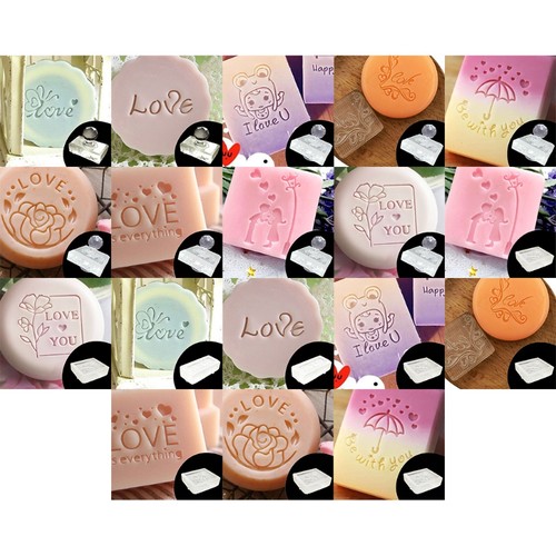 Valentines day acrylic soap - day,