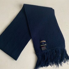 Unisex Paul and Shark Bretagne Knitted Scarf Blue