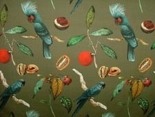 Cockatoo Olive Green Plush