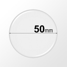 50mm Round Clear Epoxy