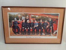 Jedd (John R Edwards) Framed Print 'The Brigade - Nine Ready'   SIGNED by Jedd