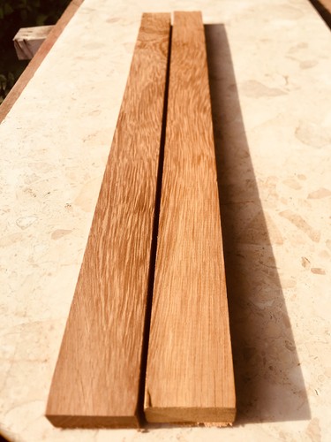 Iroko hardwood timber - timber, x2