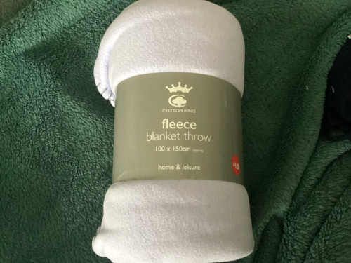 Cotton king fleece - cotton, blanket