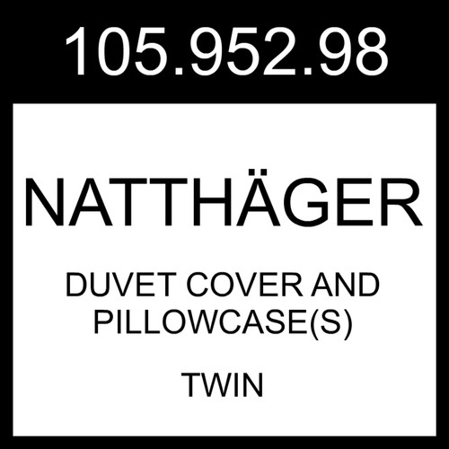 Ikea natthäger duvet cover - ikea,