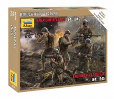 Zvezda infantry wwii - zvezda, 1/72