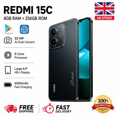 Xiaomi redmi 15c - redmi, 8gb