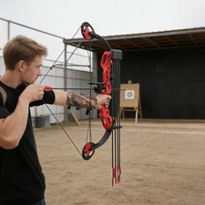 Compound bow 29lb draw - bow,