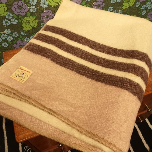 Vintage cream brown stripes - cream,