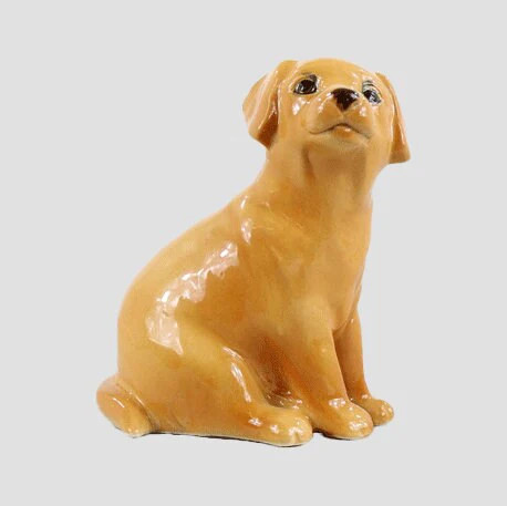 Labrador pup yellow john - yellow, by