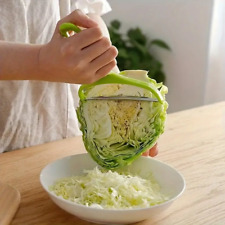 Multi-Use, Large Cabbage Shredder & Slicer - Food-Safe Vegetable Cutter for Purp