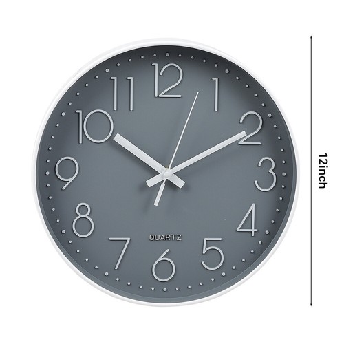 Wall clock round - wall,