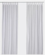 New Ikea Matilda pair of extra long curtains 300cm by 140cm each