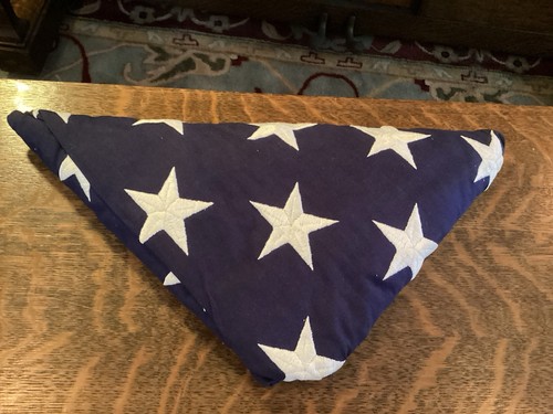 American flag burial casket - american,