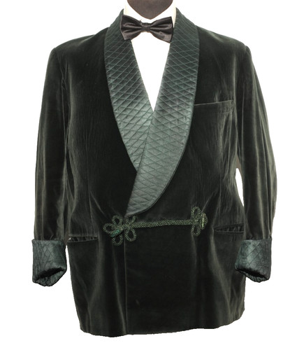 Vintage bespoke velvet shawl - bespoke,