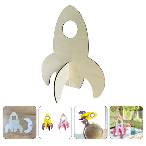 Kids diy wooden rocket - diy,