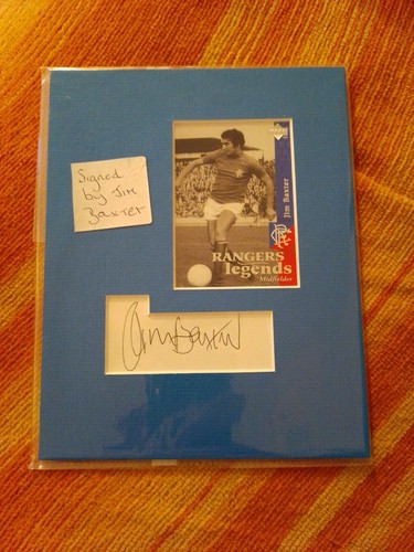 Jim baxter rangers legend - baxter,